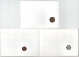 5db-os érmés boríték tétel, mind különféle és német nyelvű tájékoztatóval, benne: Pakisztán, Argentí...