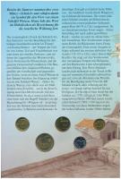 Izrael ~1980. 1A-1/2S (5xklf) forgalmi összeállítás díszlapon, német nyelvű tájékoztatóval T:UNC,AU
...