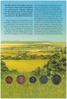 Írország 1996-1998. 1p-20p (5xklf) forgalmi összeállítás díszlapon, német nyelvű tájékoztatóval T:UN...