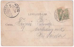 1903 Nagykároly, Carei; Széchenyi utca, Városháza. Csókás László kiadása / street view, town hall (f...