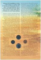 El Salvador 1972-1998. 1c-25c (4xklf) forgalmi összeállítás díszlapon, német nyelvű tájékoztatóval T...