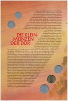 NDK 1963-1984. 1pf-50pf (5xklf) forgalmi összeállítás díszlapon. német nyelvű tájékoztatóval T:AU,XF...