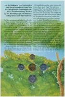 Costa Rica 1979-1999. 10c-5C (5xklf) forgalmi összeállítás díszlapon, német nyelvű tájékoztatóval T:...