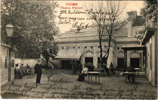 1905 Fiume, Rijeka; Teatro Fenice / Főnix színház / Phoenix Theater (EK)
