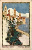 1923 Rab, Arbe; (kopott sarkak / worn corners)