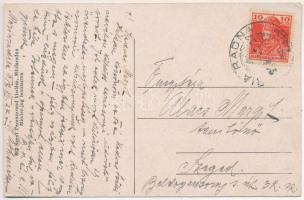 1918 Máriaradna, Radna (Lippa, Lipova); kegytemplom / pilgrimage church (EK)