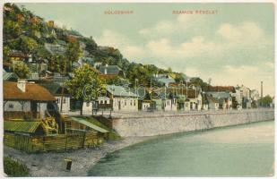 1910 Kolozsvár, Cluj; Szamos részlet / Somes riverside (EK)