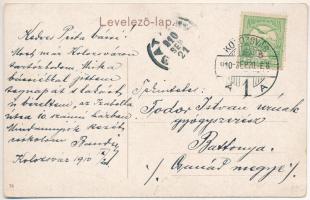 1910 Kolozsvár, Cluj; Szamos részlet / Somes riverside (EK)