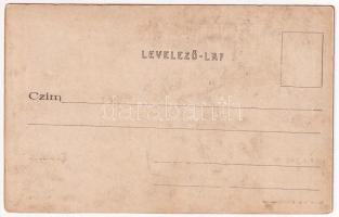 Kolozsvár, Cluj; Mátyás király tér és szobor, Erdélyi bank, Farkas Antal üzlete. Kováts P. Fiai kiad...