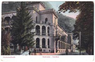 1917 Herkulesfürdő, Baile Herculane; Rezső udvar. Krizsány kiadása / Rudolfshof / spa, bath (EK)