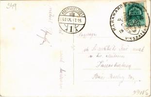 1940 Máramarossziget, Sighetu Marmatiei; bevonulás / entry of the Hungarian troops. photo + "19...