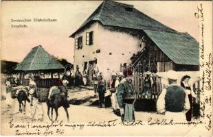 1906 Bosnische Einkehrhaus / Svratiste / Bosnian folklore, inn (EB)