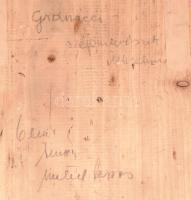 Francesco Granacci (1469-1543) után, XX. sz. második fele: Szent János evangelista Patmosz szigetén....