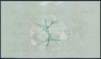 1944. 1000P bankjegytervezet későbbi eredeti nyomólemezzel készített példánya T:I