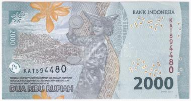 Indonézia 2022. 2000R T:AU
Indonesia 2022. 2000 Rupiah C:AU
