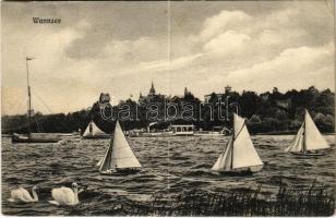 1911 Wannsee, sailing ships (fa)