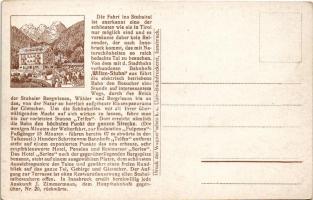 Stubaital (Tirol), Telfes gegen die Kalkkögel