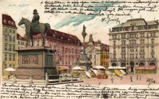 Vienna castle yard litho (Rb)