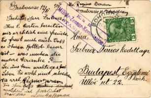 1915 Osztrák-magyar romantikus katonai lap / K.u.k. romantic military (EK) + "K.u.k. Militär-Ze...