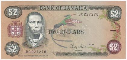 Jamaika DN (1982-1986) 2$ BC227278 T:AU Jamaica ND (1982-1986) 2 Dollars BC227278 C:AU Krause P#65a
