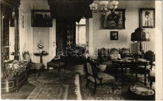 1930 Miskolc, Bruckner Villa belső. Gróf Apponyi Albert utca 38., Rosenblatt művészi fényképészete (EB)