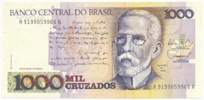 Brazília DN (1988) 1000C T:UNC,AU Brasil ND (1988) 1000 Cruzados C:UNC,AU Krause P#213