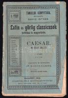 Caesar: De Bello Gallico. Ford. és magyarázta: Dr. Boros Gábor. Latin és görög classicusok fordítása és magyarázata. Tanulók Könyvtára 16. füzet. Bp., 1906, Stampfel-féle könyvkiadóhivatal (Révai), 64 p. Kiadói tűzött papírkötés, kissé sérült borítóval.