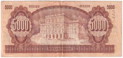 1990. 5000Ft "J 08598525" T:F