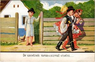 De szeretnék rámás csizmát viselni.. / Hungarian folklore s: Bernáth (EK)