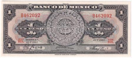 Mexikó 1967. 1P T:UNC Mexico 1967. 1 Peso C:UNC