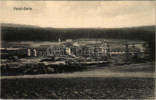 Felsőgalla (Tatabánya), bánya, gyártelep