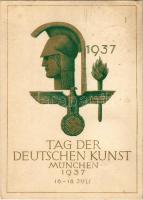 1937 Tag der deutschen Kunst München 1937. 16-18. Juli / German Art Exhibition, NSDAP German Nazi Party propaganda. Verlag Photo-Hoffmann s: R. K. + München, Tag der deutschen Kunst Hauptstadt der Bewegung (EK)
