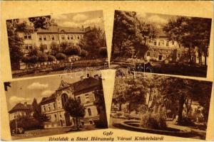 1948 Győr, Részletek a Szentháromság városi közkórházról (Rb)