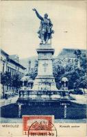 1921 Miskolc, Kossuth szobor. TCV card