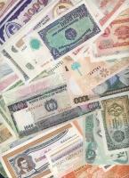 500klf bankjegy, egész világ, főleg modern T:I