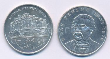 1993. 200Ft Ag "MNB" + 1994. 200Ft Ag "Deák" T:AU,XF patina  Adamo F13, F13.1