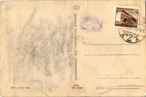 1961 Veszprém, várrészlet. Képzőművészeti Alap (Rb)