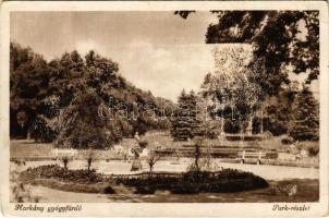 1947 Harkány gyógyfürdő, park (Rb)
