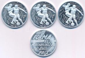 Bognár György (1944-) 1986. "Labdarúgó Világbajnokság Mexikó" Al emlékérem (3x) (32mm) + F...