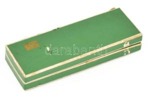 Régi, távol-keleti jellegű hajtű, h: 11 cm. "Raketa" óra kartondobozban