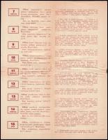 1937 Meinl Gyula Rt. Háztartásgazdasági Tanácsadója, étrend 1937. március hónapra, receptek, gyakorl...