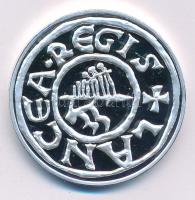 DN "Lancea Regis" Szent István ezüstdénárjának ezüstözött réz replikája "COPY" j...