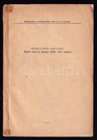 1959 Zöldhelyi Zsuzsa: Petőfi Chez les Russes. (XIX. éme sécle). DEDIKÁLT! Különlenyomat a Filológiai Közlöny 1959. évi 1-2. számából. Bp., 1959, Akadémiai-ny., 61-84 p. Francia nyelven. Kiadói papírkötés, benne jegyzetlapokkal. + 1962 Dienes András: Perújítás Szendrey Júlia ügyében. Különlenyomat az Irodalomtörténeti Közlemények 1962. évi 3. számából. Bp., 1962., Akadémiai-ny., 307-324 p. Kiadói papírkötés, ajándékozási sorokkal.