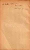 1959 Zöldhelyi Zsuzsa: Petőfi Chez les Russes. (XIX. éme sécle). DEDIKÁLT! Különlenyomat a Filológia...