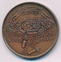 Fritz Mihály (1947-) 1988. "20 éves a MÉE Fejér megyei Szervezete 1988 / Veretett a törökök kiv...