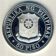 Fülöp-szigetek 1979. 50P Ag "Nemzetközi gyermekév" T:PP