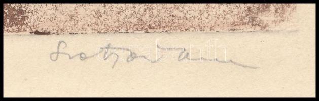 Szotyori Anna (1930-): Marosvásárhely. Aquaforte, aquatinta, papír. Jelzett. Számozott: 2/3. 20x27 c...