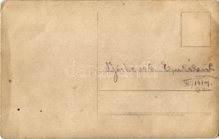 1914 Magyar katona karddal / Hungarian military, soldier with sword. photo (fa)