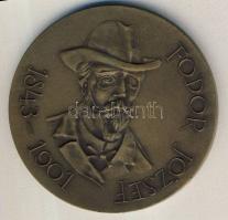 DN "Fodor József" nagyalakú Br emlékérem T:1 Eredeti tokban, tanúsítvánnyal!