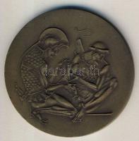 DN "Fodor József" nagyalakú Br emlékérem T:1 Eredeti tokban, tanúsítvánnyal!